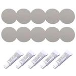 5 Set Inflatable Boat Repair Kit PVC Material Adhesive Patches for Waterbed Sofa Air Matteress Swimming Pool Tool Drop Ship
