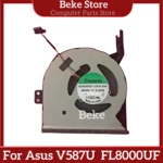 Beke New Original Laptop CPU Cooling Fan Heatsink For ASUS V587U FL8000UF UN UQ FL8000U Free Shipping