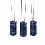 10pcs/lot 160v 4.7UF aluminum electrolytic capacitor size 6*12 4.7UF 20%