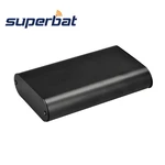 Superbat 24X70X110mm Extruded Anodized Black Aluminum Box Case 4.33"*2.76"*0.94"(L*W*H) Electronic Project Enclosure with Screws
