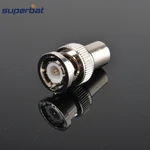 Superbat BNC Male Resistor Straight RF Coaxial Terminator Impedance 50 Ohm Connector