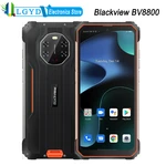 Blackview BV8800 Global Rugged Phone 8GB+128GB ROM 6.58''Android 11 MTK Helio G96 4G LTE NFC IR Night Vision Camera Quick Charge