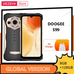 Global Version New DOOGEE S99 108MP Triple Camera Helio G96 Octa Core Smartphone 33W Fast Charging NFC 6000mAh Large Battery