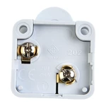 4pcs Self-resetting Normally Closed Switch Wardrobe Light Switch Cupboard Doors Sliding Doors Universal Control Switches