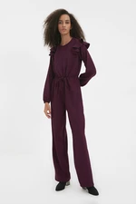 Trendyol Jumpsuit - Purple - Regular fit