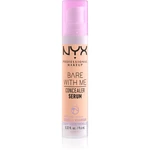 NYX Professional Makeup Bare With Me Concealer Serum hydratační korektor 2 v 1 odstín 2.5 Medium Vanilla 9,6 ml