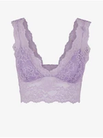 Light Purple Lace Bra Pieces Lina - Women