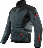 Dainese Tempest 3 D-Dry Ebony/Black/Lava Red 60 Giacca in tessuto