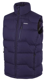 Husky Deep M XL, dark blue Pánská péřová vesta na zip