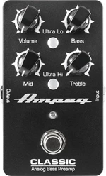 Ampeg Classic Bass Preamp Pedal de efectos de bajo