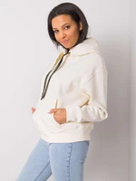 Ecru Hoodie Fay RUE PARIS