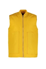 Trendyol Men's Yellow Regular Fit Bomber Collar Vest