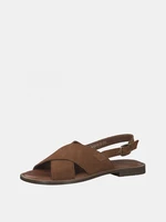 Brown Suede Sandals Tamaris - Women