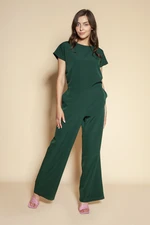 Lanti Woman's Shortsleeve Jumpsuit Kb121