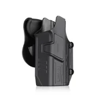 Univerzální pouzdro pistol/svítilna Mega-Fit Cytac®, pádlo – pravá strana, Černá (Barva: Černá, Varianta: pravá strana)