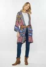 MONNARI Woman's Sweatshirts Patterned Cape In Boho Style