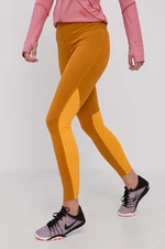 Legíny Reebok GU3278 dámské, oranžová barva, hladké