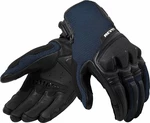 Rev'it! Gloves Duty Black/Blue 2XL Guantes de moto