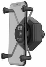 Ram Mounts X-Grip Large Phone Holder with Ball & Vibe-Safe Adapter Suport moto telefon, GPS