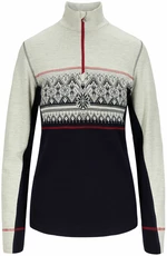 Dale of Norway Moritz Basic Womens Sweater Superfine Merino Navy/White/Raspberry XL Sweter