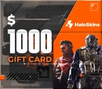 HaloSkins.io $1000 Gift Card