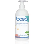 Boep Natural Family Shampoo & Shower Gel sprchový gel a šampon 2 v 1 Maxi 500 ml