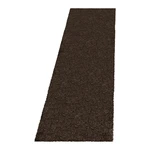 Ciemnobrązowy chodnik 80x250 cm Fluffy – Ayyildiz Carpets