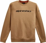 Alpinestars Linear Crew Fleece Sand/Black XL Sweatshirt
