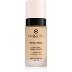 Collistar Impeccabile Long Wear Foundation dlouhotrvající make-up SPF 15 1R Rosy Avory 30 ml