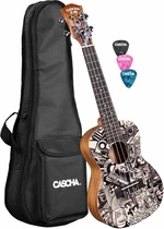 Cascha HH 2605 Art Series Koncert ukulele Sketch