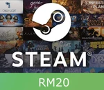 Steam Gift Card RM20 MYR Activation Code