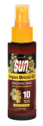 Sun Vital Vivaco Arganový opalovací olej OF10 100 ml