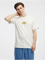 Men's cream T-shirt VANS Music Box - Men's