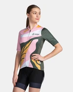 Women's cycling jersey KILPI RITAEL-W Dark green