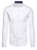 Dstreet White Men's Shirt