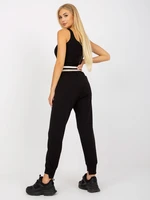 Pants black Och Bella OB-030.black