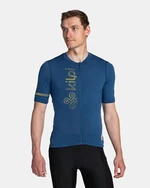 Pánská cyklistický merino dres Kilpi PETRANA-M Tmavě modrá