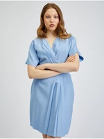 Orsay Jasnoniebieska sukienka damska - Kobieta