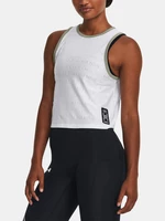 Under Armour Tílko Run Anywhere Tank-WHT - Dámské