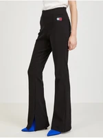 Black Ladies Flared fit pants Tommy Jeans - Women