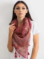 Sciarpa Fashionhunters i523_AT-CH-ENEC-72.31Pbordowy