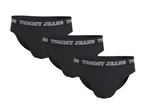 3PACK men's briefs Tommy Hilfiger black