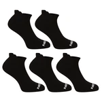 5PACK socks Nedeto low black