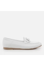 Yaya by Hotiç White Pedestrian Women's Loafer