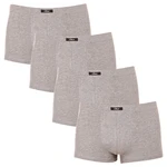 4PACK men's boxers S.Oliver grey