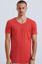 Červené pánské tričko Dstreet