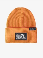 Oranžová žebrovaná zimní čepice Picture - Pánské
