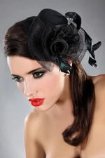 LivCo Corsetti Fashion Woman's Mini Top Hat Model 27