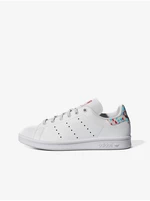 Bílé dětské boty adidas Originals Stan Smith - Kluci