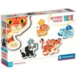 Clementoni - Moje první puzzle 4v1 Safari (2,3,4,5 dílků)